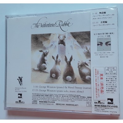 Winston, George - CD - JAP - The Velveteen Rabbit - Meryl Streep Narration - PROMO - SEALED