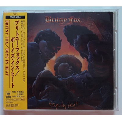 Britny Fox - CD - JAP - Boys in Heat - PROMO