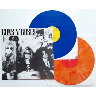 GUNS N' ROSES - 2 LP - Move To The City - Blue / Orange...