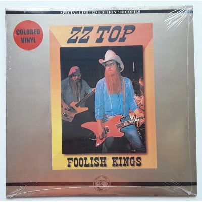 ZZ TOP - Foolish Kings - RED VINYL - Sealed