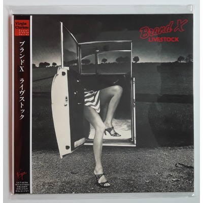 Brand X - Genesis - CD - JAP - Livestock - PROMO - SEALED