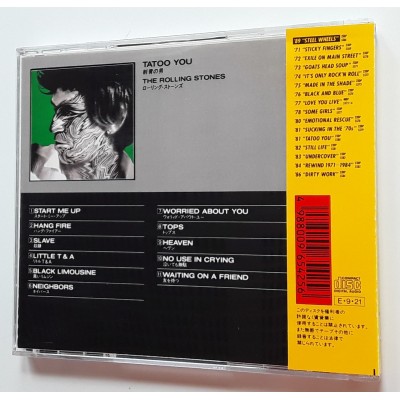 Rolling Stones - CD - JAP - Tattoo You