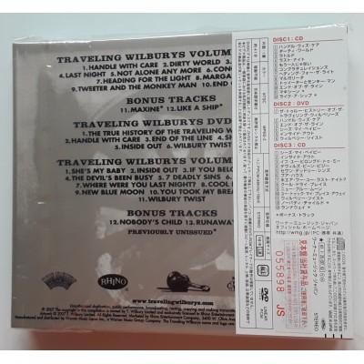 Traveling Wilburys - 2 CD + DVD - JAP - Traveling Wilburys - PROMO - SEALED