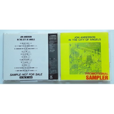 Anderson, Jon - YES - CD - JAP - In The City Of Angels - PROMO ONLY