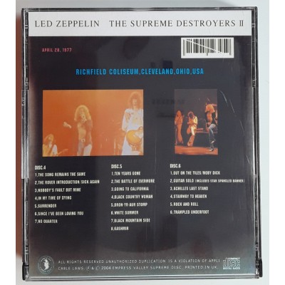 Led Zeppelin - 3 CD - The Supreme Destroyers II - EMPRESS VALLEY