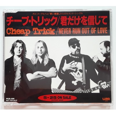 Cheep Trick - CD - JAP - Never Run Out Of Love - PROMO ONLY