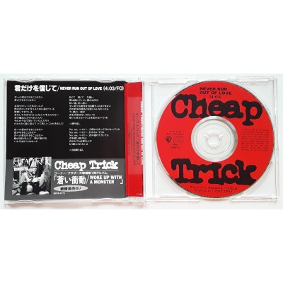 Cheep Trick - CD - JAP - Never Run Out Of Love - PROMO ONLY
