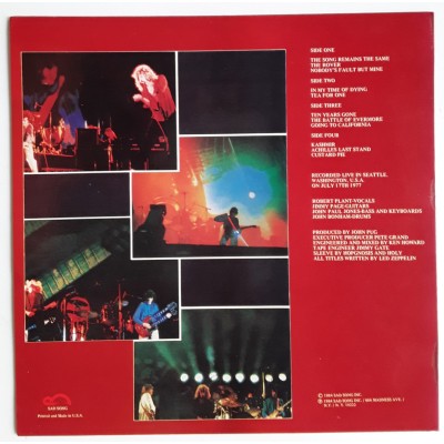 Led Zeppelin - 2 LP - Nobody's Fault But Mine