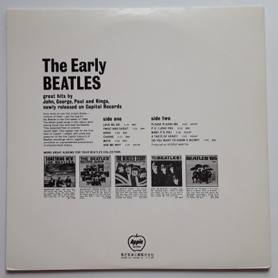 Beatles - LP - JAP - The Early Beatles