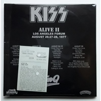 Kiss - 4 LP - I Was There! - Silver Vinyl