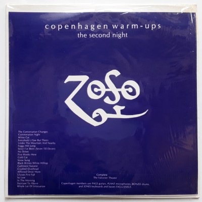 Led Zeppelin - 3 LP - Copenhagen Warm-Ups - The Second Night