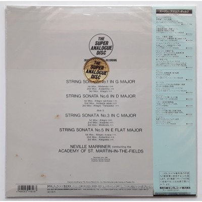 Rossini - LP - JAP - String Sonats Nos.1, 3, 5, & 6 - SEALED