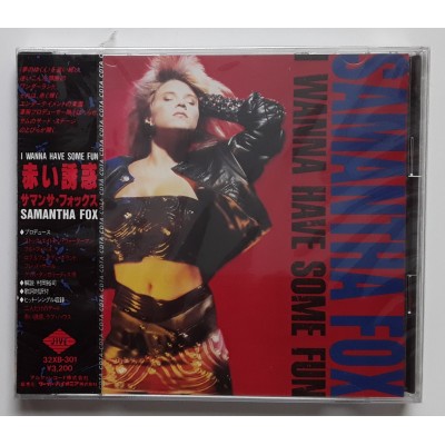 Fox, Samantha - CD - JAP - I Wanna Have Some Fun - SEALED - PROMO
