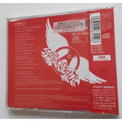 Aerosmith - CD - JAP - Greatest Hits 1973 - 1988 - PROMO - SEALED