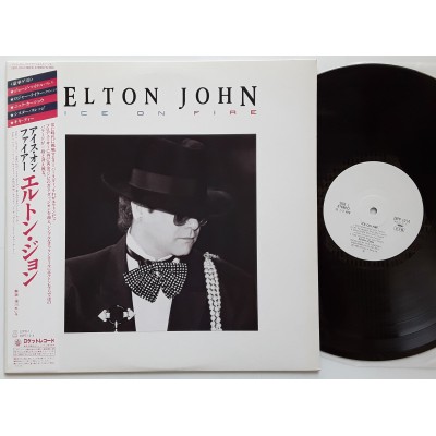 John, Elton - LP - JAP - Ice On Fire - WHITE LABEL PROMO