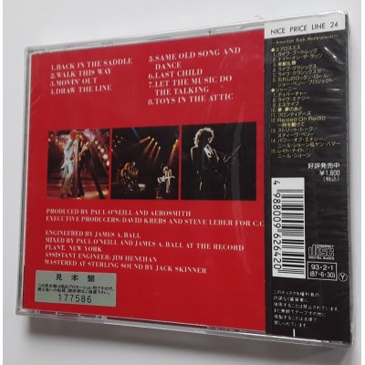 Aerosmith - CD - JAP - Classics Live II - PROMO - SEALED