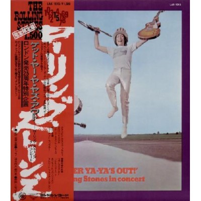 Rolling Stones - LP - JAP - Get Yer Ya - Ya`s Out