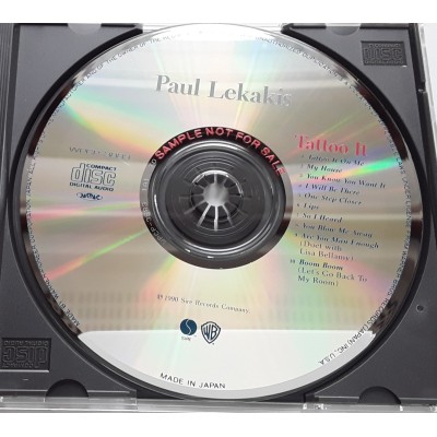 Lekakis, Paul - CD - JAP - Tattoo It - PROMO