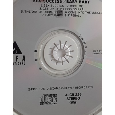 Sex Success  - CD - JAP - Baby Baby - PROMO
