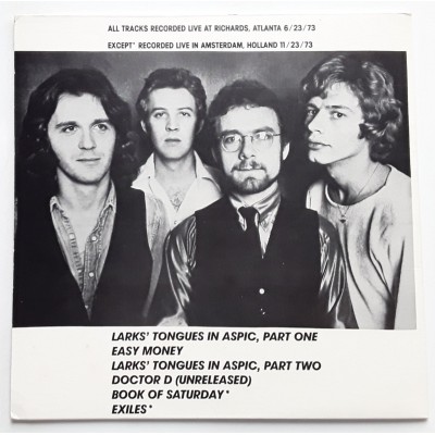 KING CRIMSON - LP - Doctor D