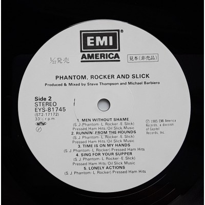 Phantom, Rocker & Slick - LP - JAP - Phantom, Rocker & Slick - WHITE LABEL PROMO