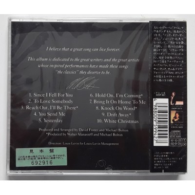 Bolton, Michael - CD - JAP - Timeless - PROMO - SEALED