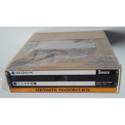 Aerosmith - 3 CD - JAP - Pandra's Box - PROMO - SEALED