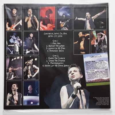 Depeche Mode - LP - Coachella Festival 29th April 2006 - White Vinyl - SEALED