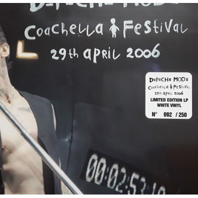 Depeche Mode - LP - Coachella Festival 29th April 2006 - White Vinyl - SEALED