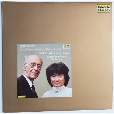 Beethoven - LP - JAP - Piano Concerto No.4 in G Major, Op.58 - SEIJI OZAWA