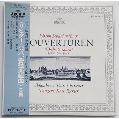 Bach - 2 LP - JAP - Ouvertüren