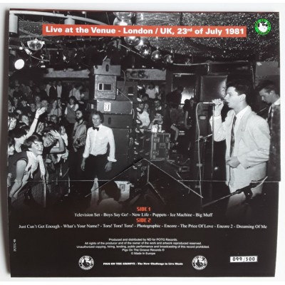 Depeche Mode - LP - Birthday Party at The Venue - Green Vinyl + Poster - SEALED