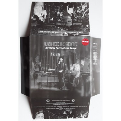 Depeche Mode - LP - Birthday Party at The Venue - Testpressing with b/w Cover + Poster - SEALED