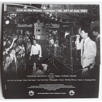 Depeche Mode - LP - Birthday Party at The Venue - Testpressing with b/w Cover + Poster - SEALED