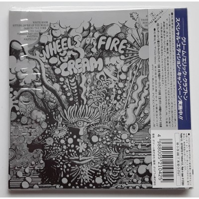 Cream - Eric Clapton - 2 CD - JAP - Wheels Of Fire - SEALED
