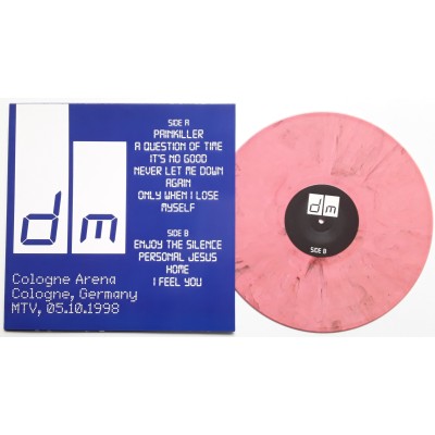 Depeche Mode - LP - Cologne Singles - Rosa/Black Vinyl