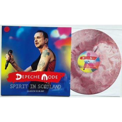Depeche Mode - LP - Spirit In Scotland + Poster - Red Vinyl
