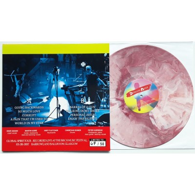 Depeche Mode - LP - Spirit In Scotland + Poster - Red Vinyl