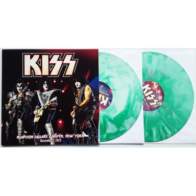 Kiss - 2 LP - Madison Square Garden 2023 - Green Vinyl +...
