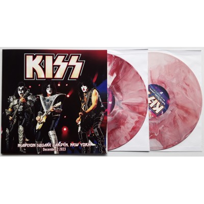 Kiss - 2 LP - Madison Square Garden 2023 - Red Vinyl +...