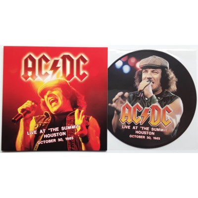 AC/DC - LP - Live At "The Summit" Houston - PICTURE + Poster