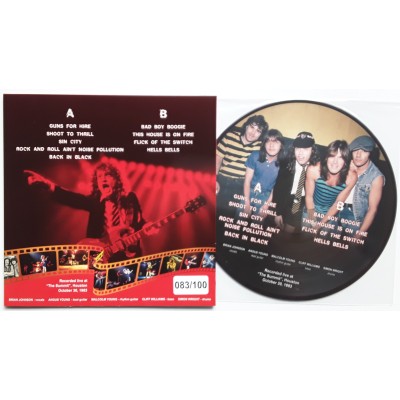 AC/DC - LP - Live At "The Summit" Houston - PICTURE + Poster