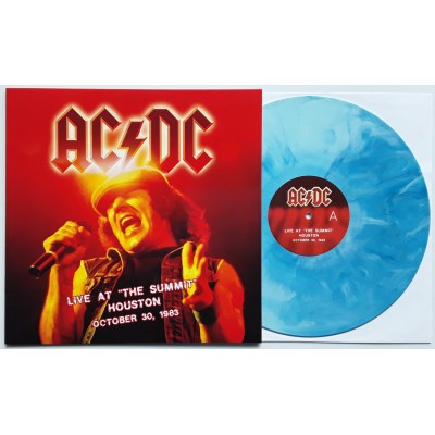 AC/DC - LP - Live At "The Summit" Houston - Blue VINYL +...