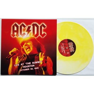 AC/DC - LP - Live At "The Summit" Houston - Yellow VINYL...
