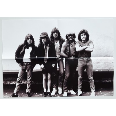 AC/DC - LP - Live At "The Summit" Houston - Grey VINYL + Poster