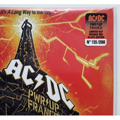 AC/DC - 6 LP - BOX - It's A Long Way to the Top... - Orange Mix VINYL