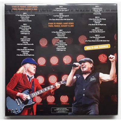 AC/DC - 6 LP - BOX - It's A Long Way to the Top... - Orange Mix VINYL