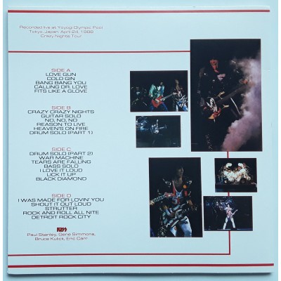 KISS - 2 LP - Live At Yoyogi Olympic Pool