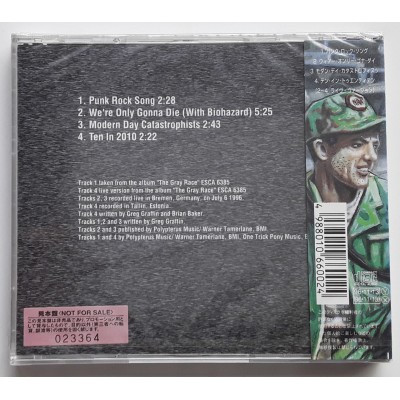 Bad Religion - CD - JAP - Punk Rock Song - PROMO - SEALED