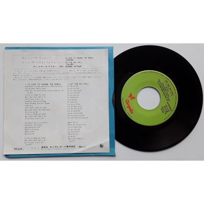 Ten Years After - 7" - JAP - I'd Love To Change
